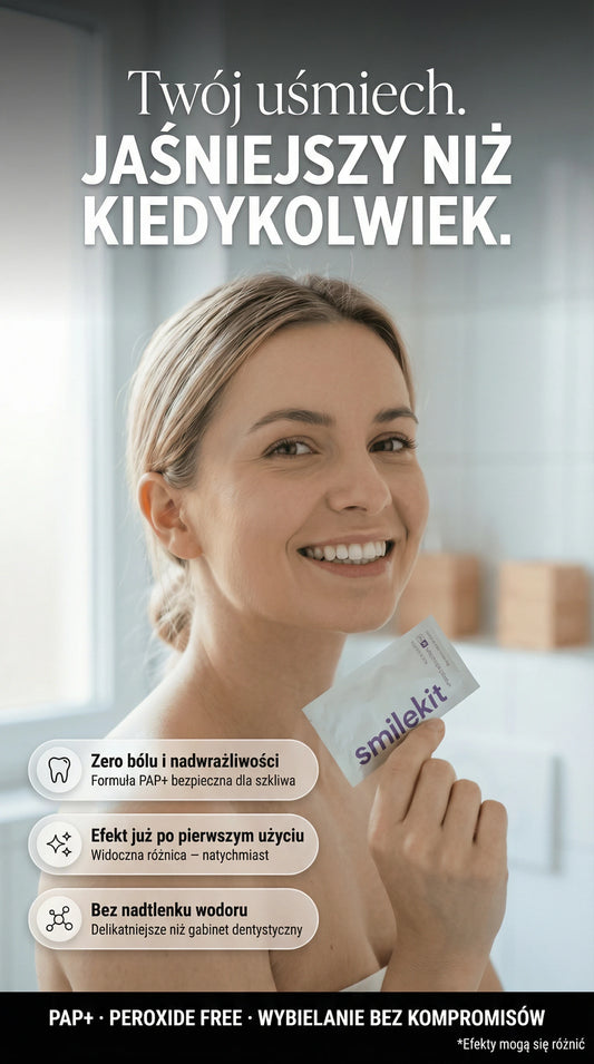 Paski Wybielające – 14 Dni Kuracji – Zero Nadtlenku